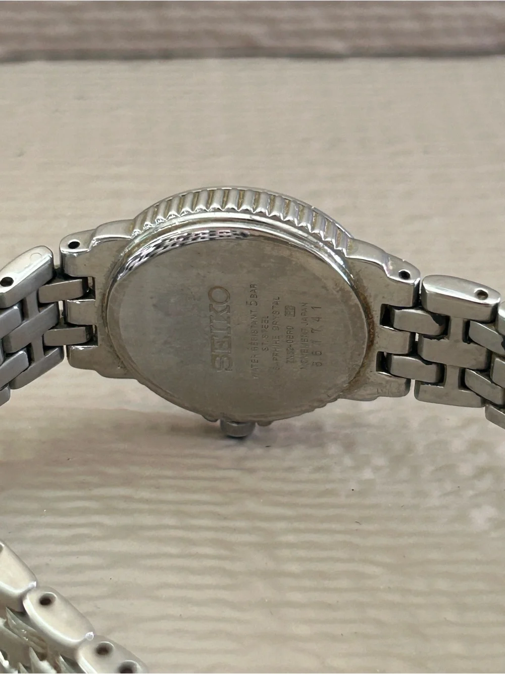 Seiko Silver Women's Linked Bracelet Watch